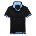 Short Sleeve High Quality Men′s Double Collar Polo Shirt